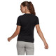 Adidas Γυναικεία κοντομάνικη μπλούζα Essentials Slim 3-Stripes Tee